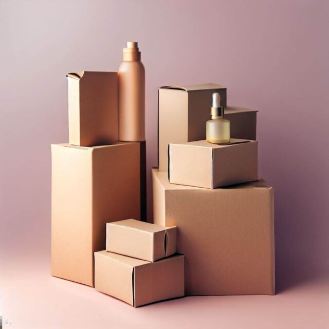 Various Corrugated Boxes for Packaging