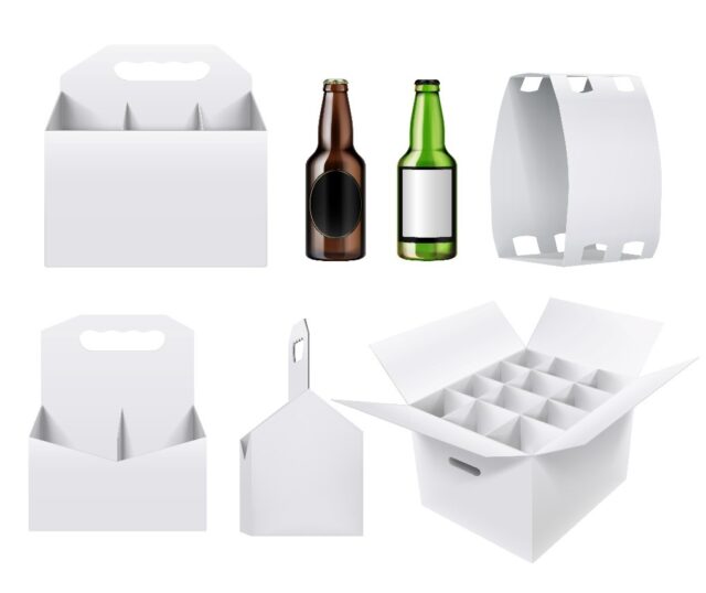 Cardboard Wine Shipping Boxes with Inserts