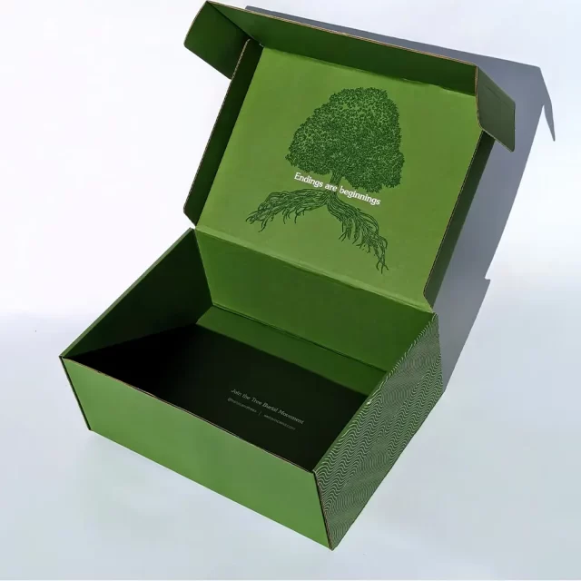 Custom Printed Packaging Boxes With logo and tag line