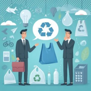People showing about Sustainable Packaging with Poly Bags