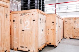 Industrial Wooden Crates
