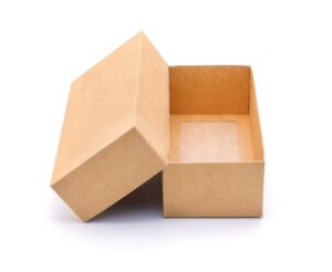 Empty Telescopic Box