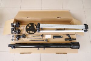 Rectangle shape telescopic box for Telescope shipping