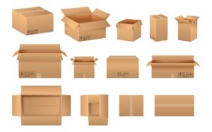 Different types of Cardboard Boxes